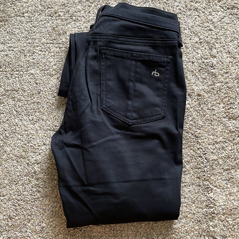 RAG AND BONE. Black Legging Jean. Size 25